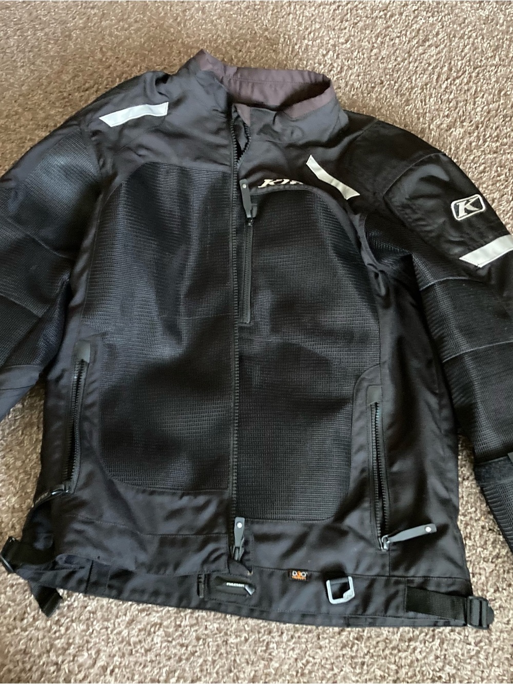 Klim Men's Black Performance Riding Jacket